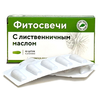 Свечи с лиственничным маслом, Материа Био Профи, 10 шт Свечи с лиственничным маслом, Материа Био Профи, 10 шт